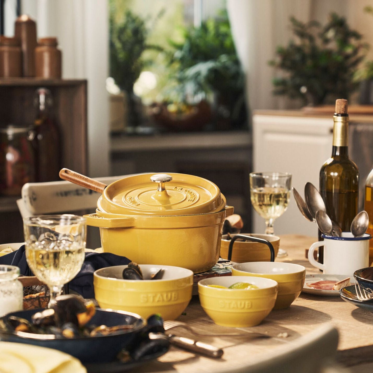 Cocotte 26 cm, Fonte, Rond(e), Citron Staub - Mathon - 2