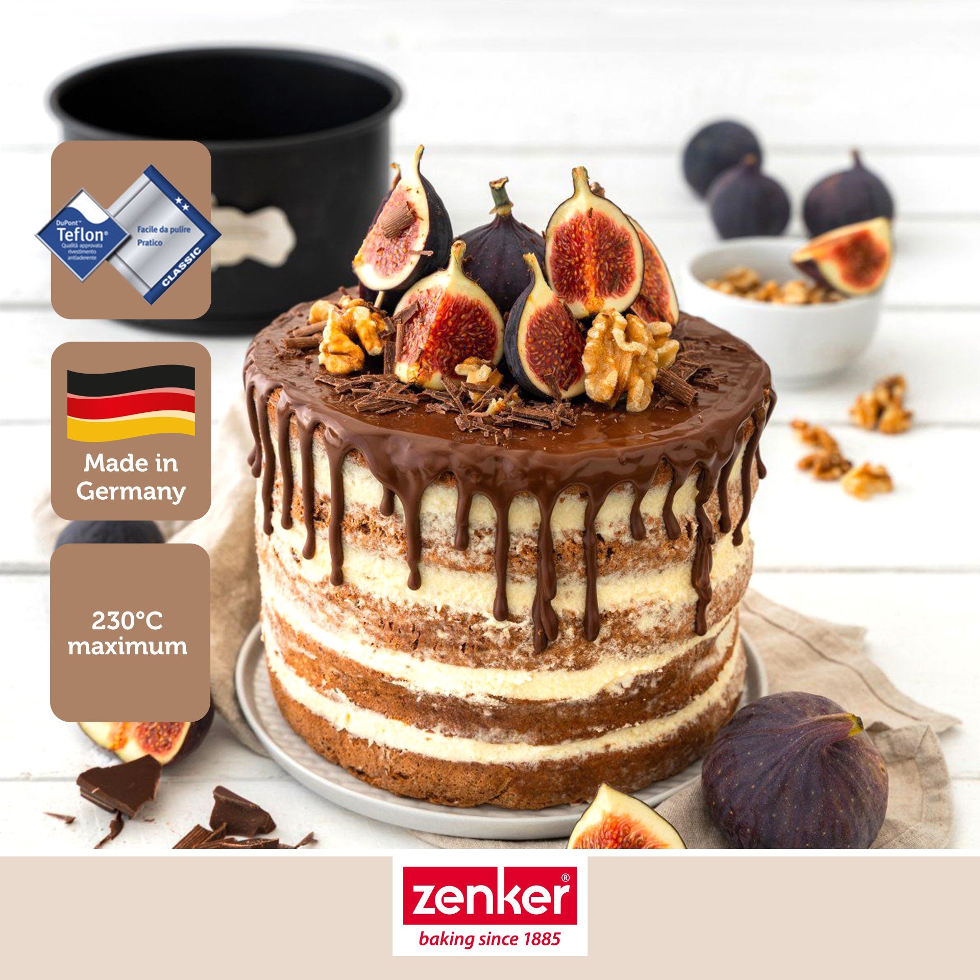 Moule à panettone à charnière 18 cm Zenker Spécial Countries Zenker - Mathon - 2