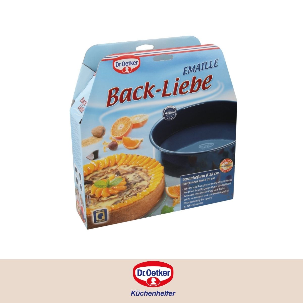 Moule à manqué fond amovible 28 cm Dr Oetker Back Liebe Dr. Oetker - Mathon - 5