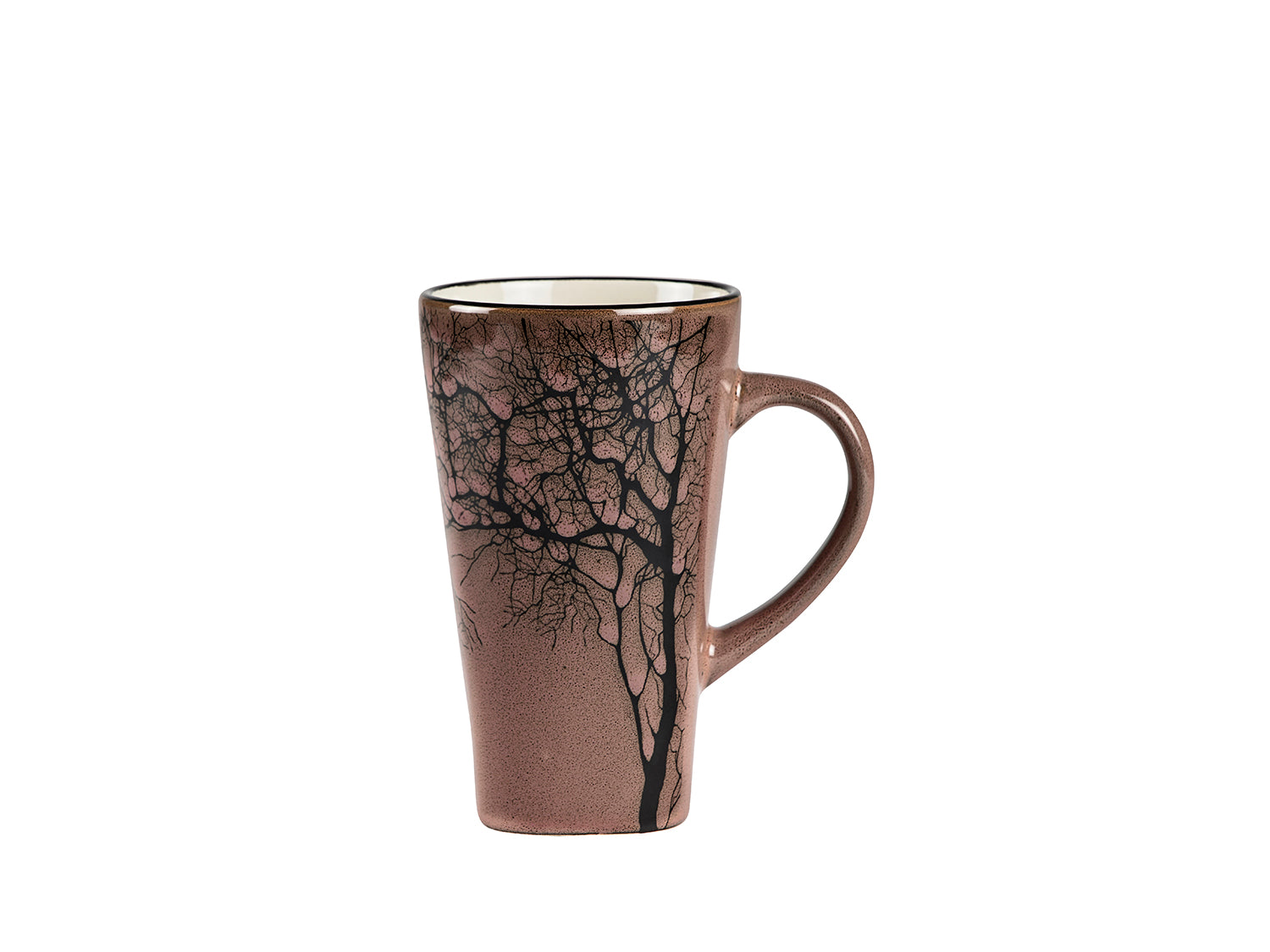 Mug HELA en grès Rose foncé Villa Collection - Mathon - 1