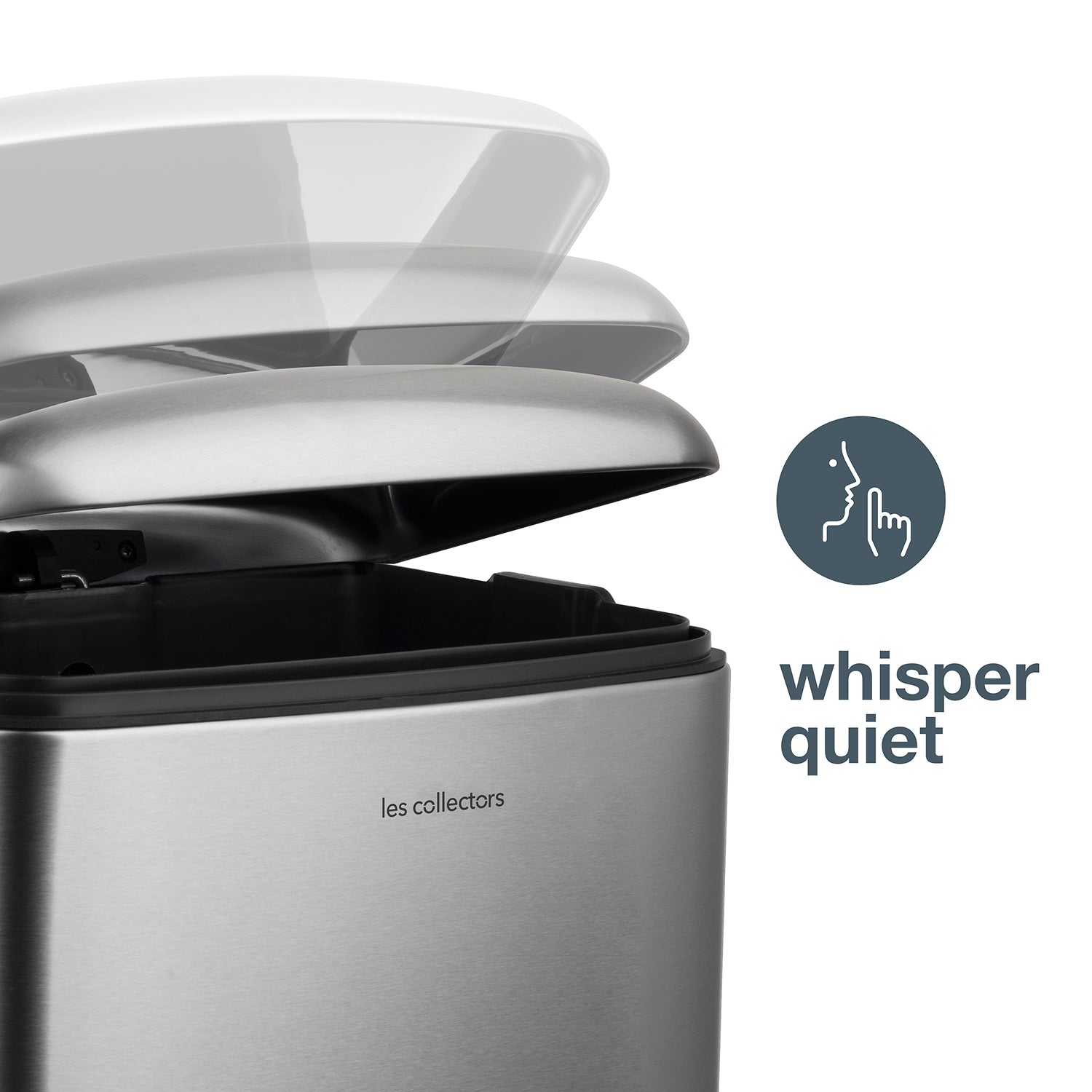 Poubelle à pédale 40L, inox edition - N°875 Les Collectors - Mathon - 3