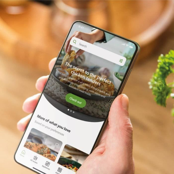 Friteuse Electrique  Sans Huile Philips - Airfryer Na352/04 - Double C Philips - Mathon - 6