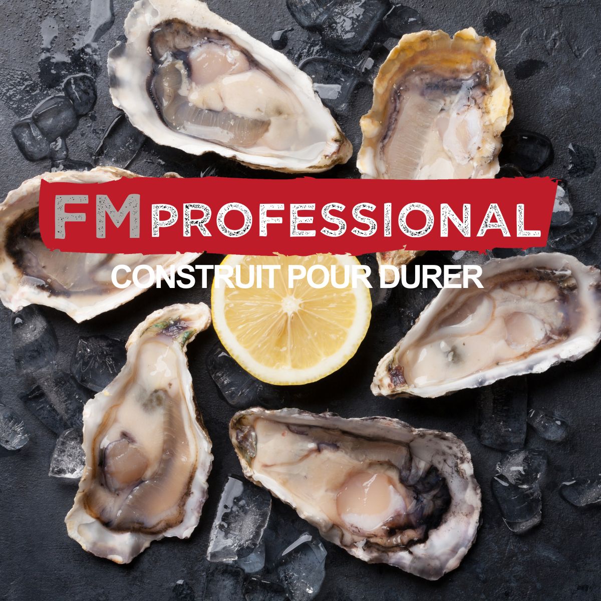 Couteau à huître 2 en 1 18 cm  Divers FM Professional - Mathon - 7