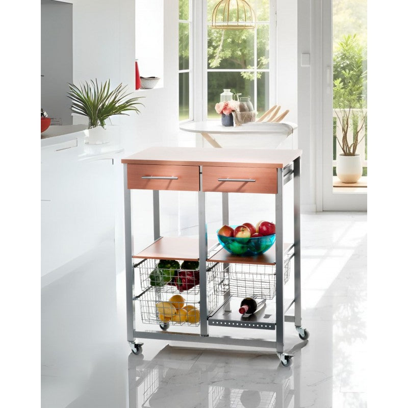 Desserte de cuisine, chariot rangement cuisine oslo Don Hierro - Mathon - 2