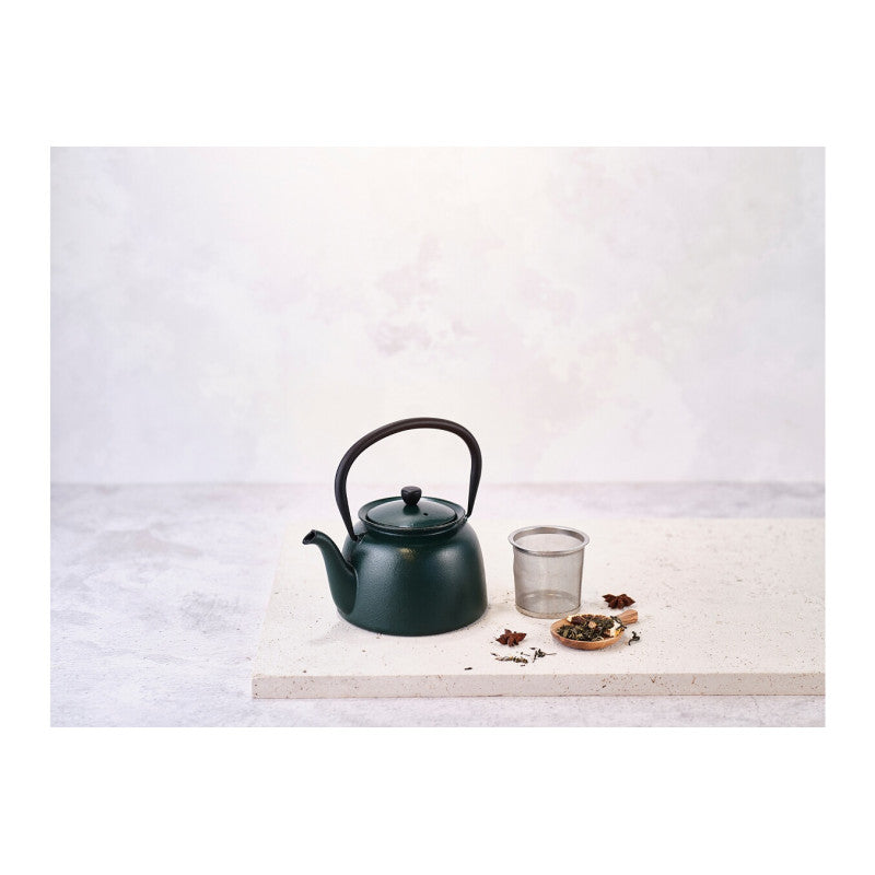 Théière   Theiere En Fonte Jane 0,92l Vert Tous Feux Dont Induction Cosy & Trendy - Mathon - 2