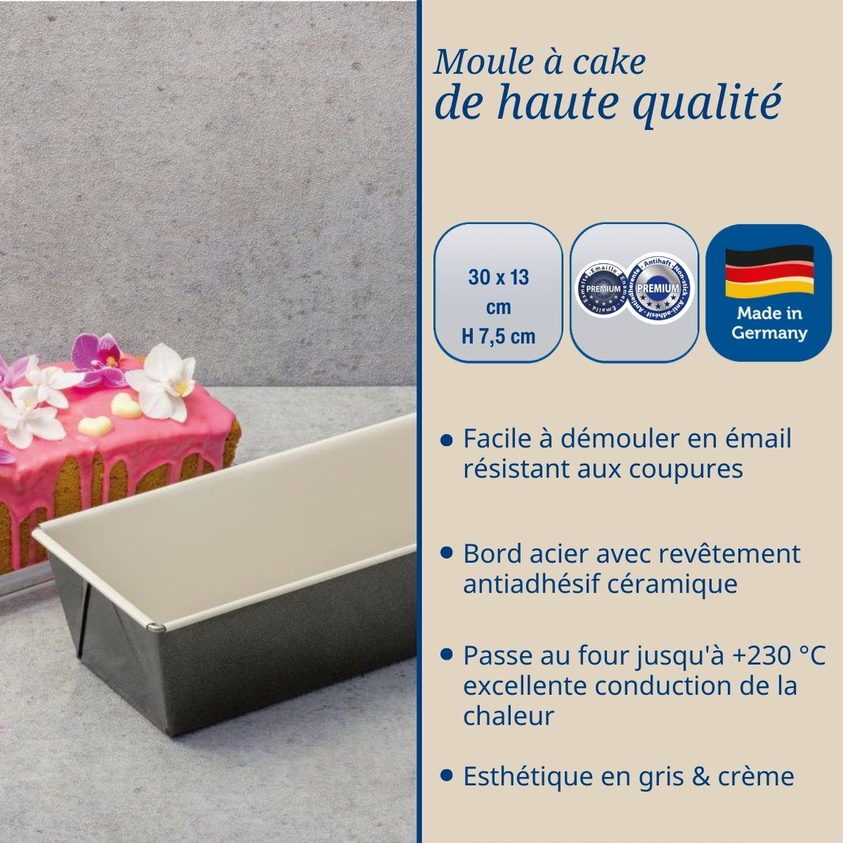 Moule à cake 30 cm  Back Trend Dr. Oetker - Mathon - 2