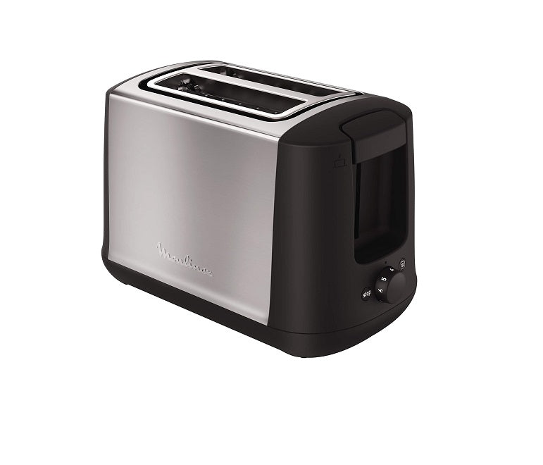 grille pain avec 2 fentes 850W gris noir Moulinex - Mathon