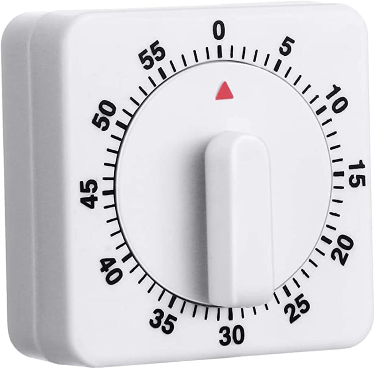 Minuterie de Cuisson de 60 Minutes Mécanique blanc Vendos85 - Mathon