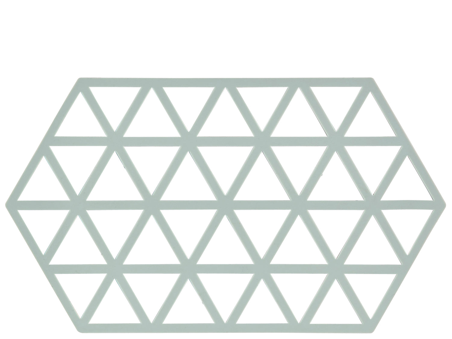 Dessous-de-plat TRIANGLES en silicone Ciel nordique Zone Denmark - Mathon