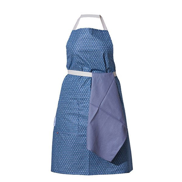 Tablier Adulte Kristo Bleu Sacasalades by Arminé - Mathon