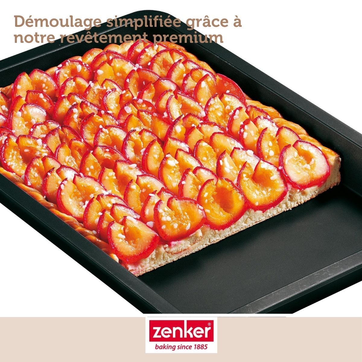 Plaque de four rectangulaire 42 x 29 cm Zenker Black Metallic Zenker - Mathon - 6