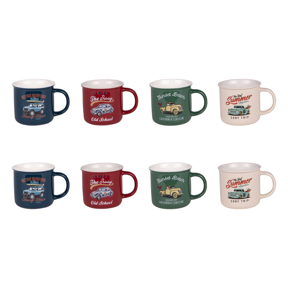 Coffret de 8 tasses Californy 10 cl Table passion - Mathon - 1