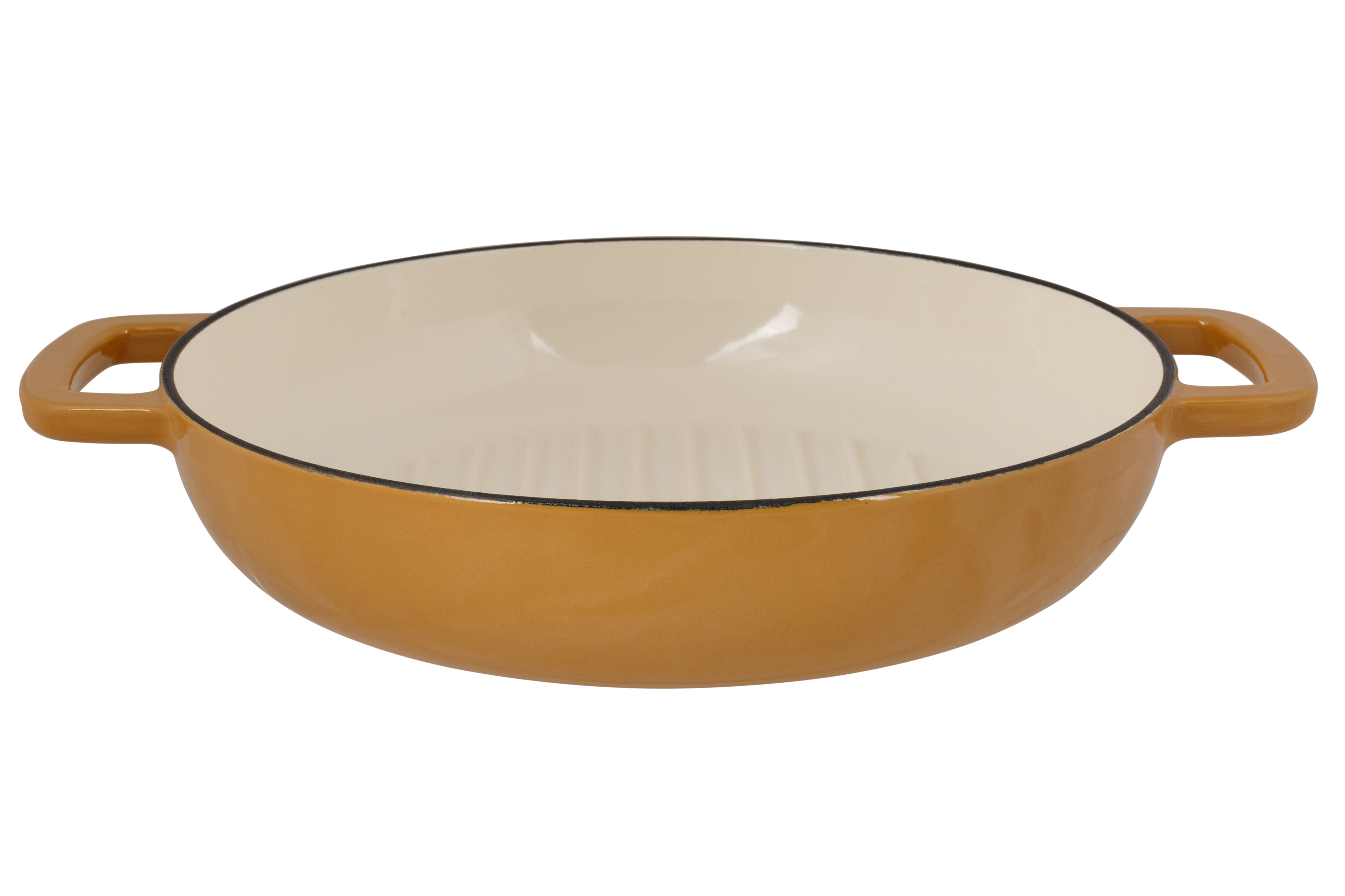 Plat à Grill en Fonte, FONTESTIC, Amber Gold, D28 cm Cosy & Trendy - Mathon - 1