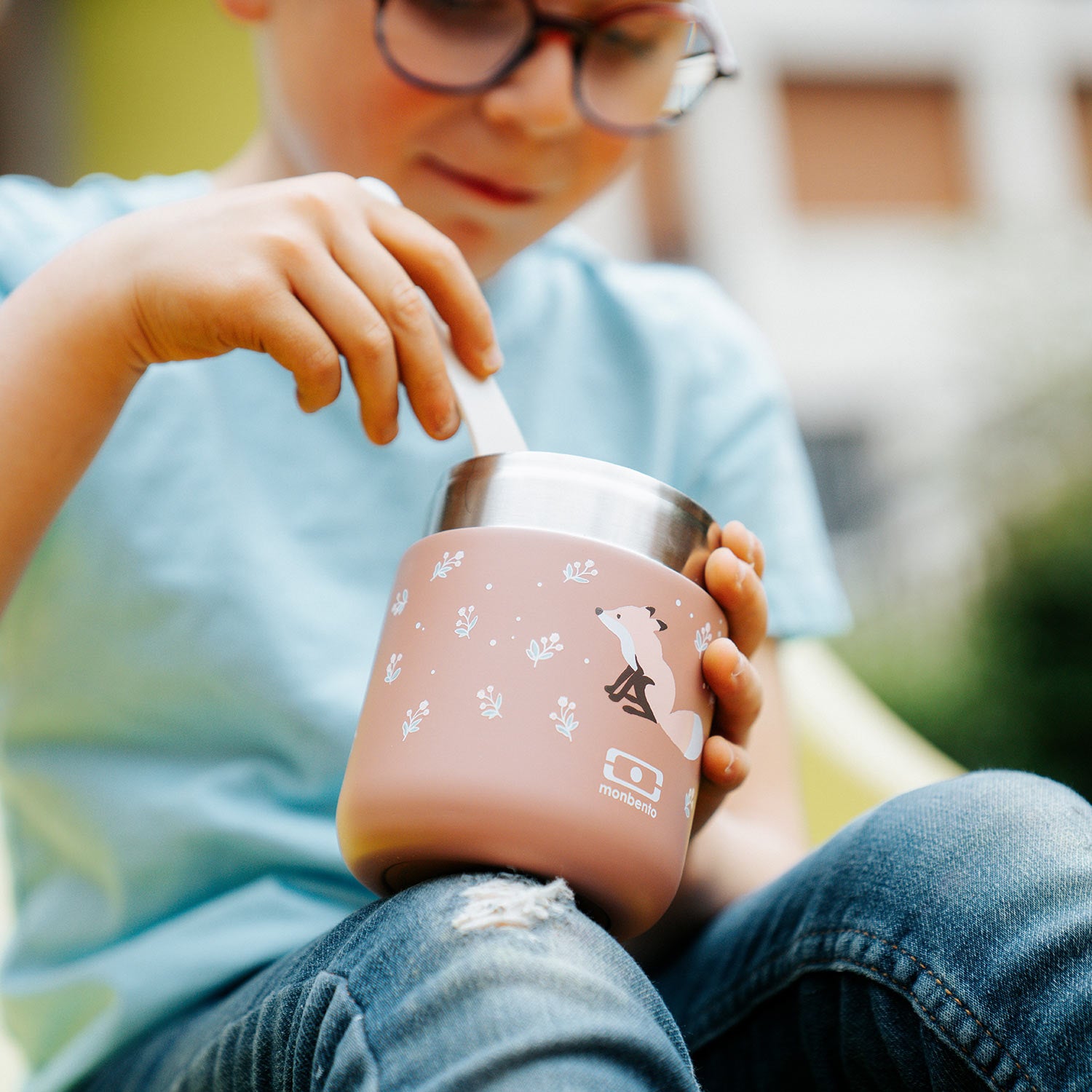 Lunch box isotherme Capsule 280ml Cannelle Renard Monbento - Mathon - 6