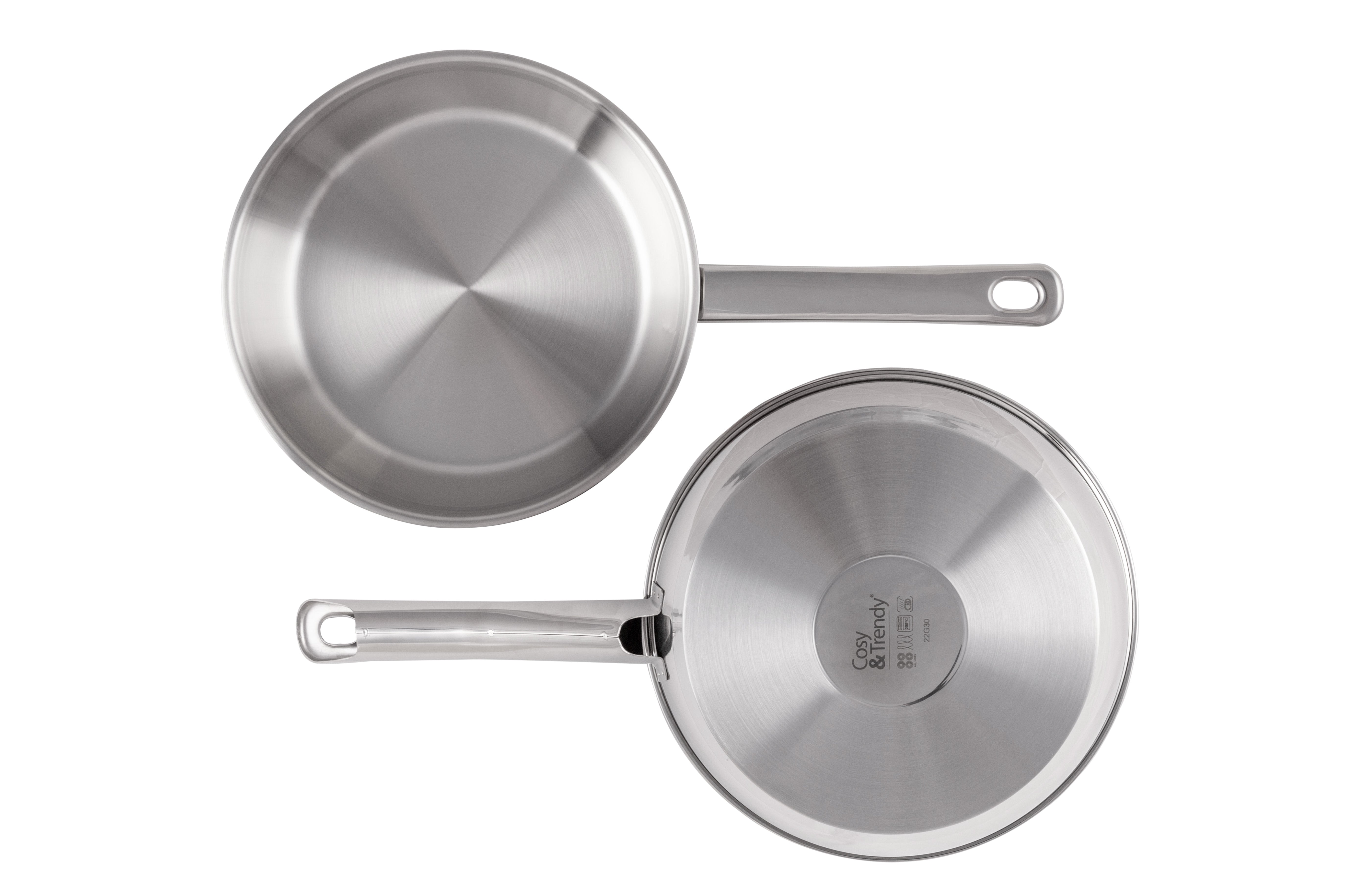 Poêle en Acier inoxydable, Daily, D20xH4 cm Cosy&Trendy - Mathon - 2