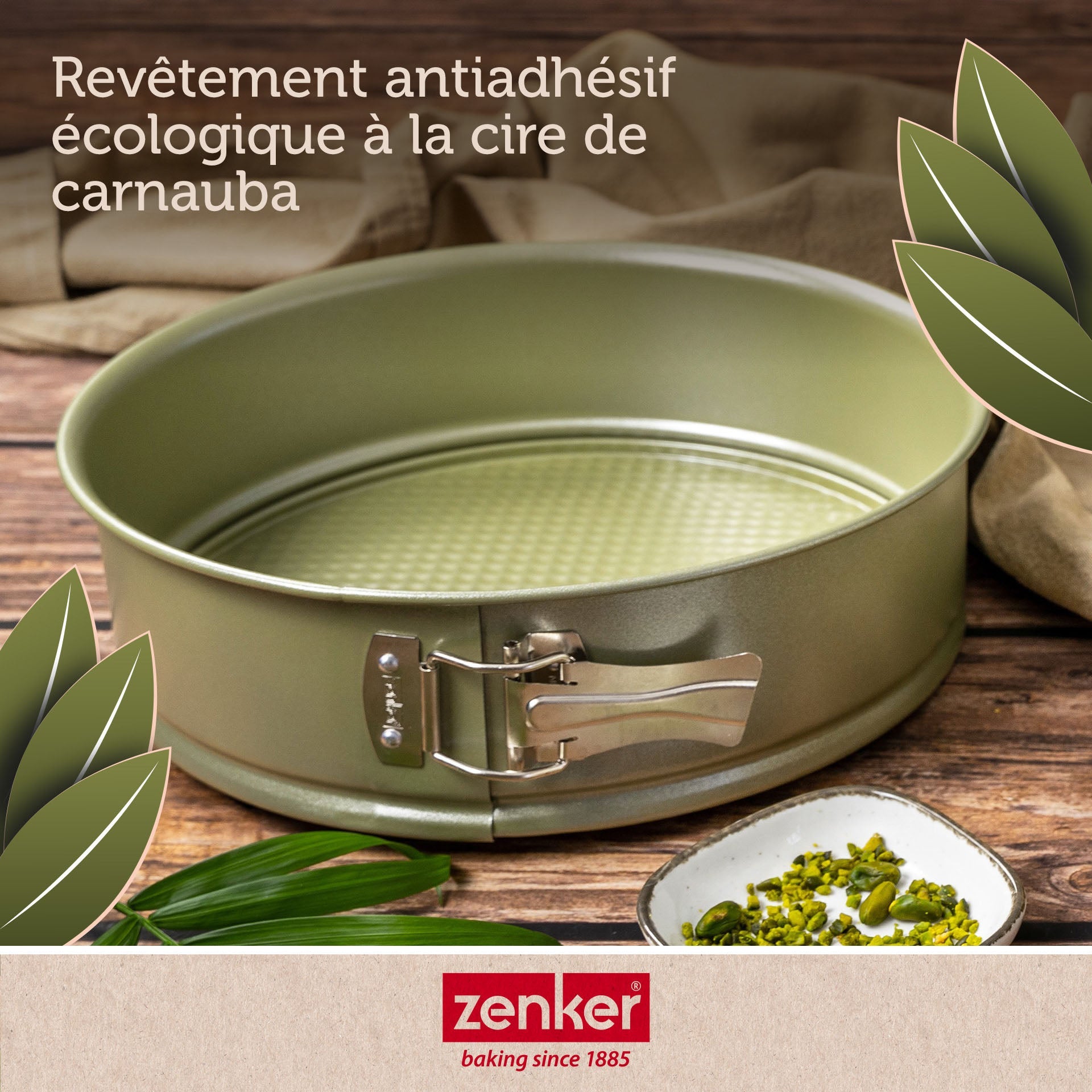 Moule à manqué à charnière 20 cm Zenker Green Vision Zenker - Mathon - 6