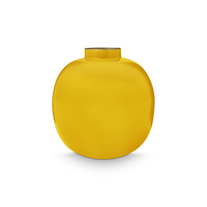 Vase métal Jaune - 23cm Pip Studio - Mathon