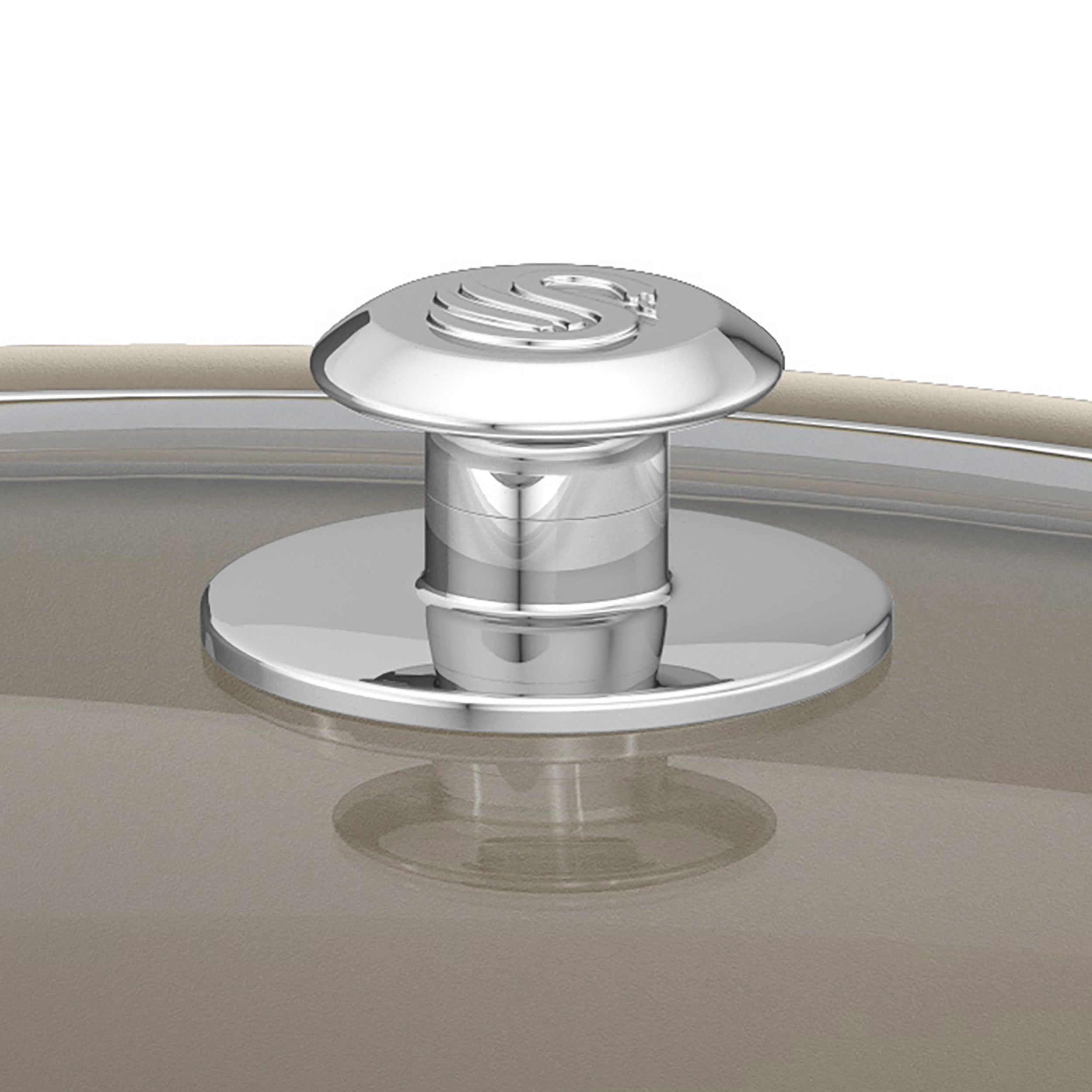 Retro Mijoteuse 6,5L Poêle Amovible en Céramique Antiadhésive, Vintage 320 Gris SF17031GRNEU - Mathon - 6