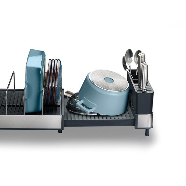 Égouttoir à vaisselle extensible en acier inoxydable Joseph Joseph - Mathon - 8