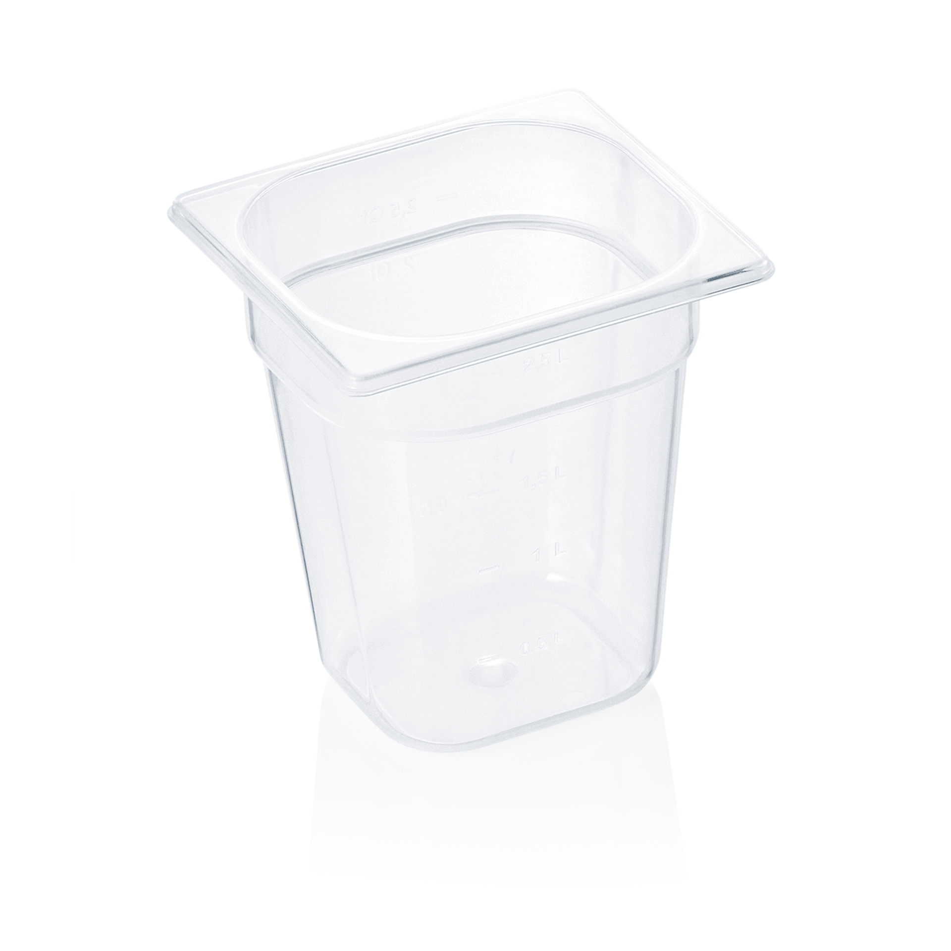 Bac GN 84 en Polypropylène 2,8 L H 200 mm - WAS Germany - Mathon