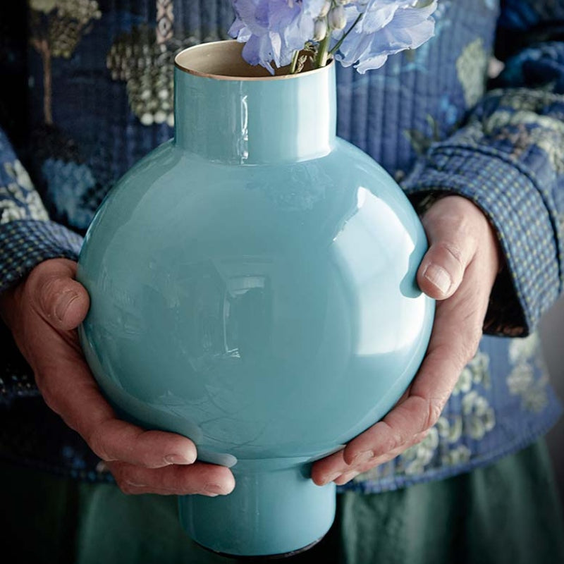 Vase métal L Vert clair - 31,5x42cm Pip Studio - Mathon - 1