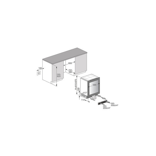 Cave Multi-températures Asko Wcn25842g - Encastrable 82 Cm Wcn25842g Asko - Mathon - 6