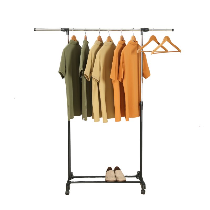 Portant à vêtements réglable avec roulettes Herzberg HG03268 Herzberg - Mathon - 1