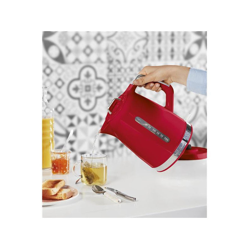 Bouilloire Soleil 1,7l 2400w Retro Rouge   - By320510 Moulinex - Mathon - 5
