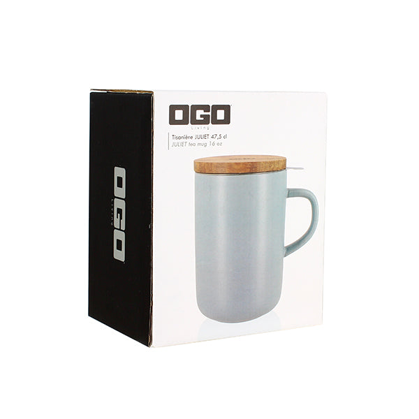 Tisanière mug Juliet en grès perle 475 ml Ogo - Mathon - 5