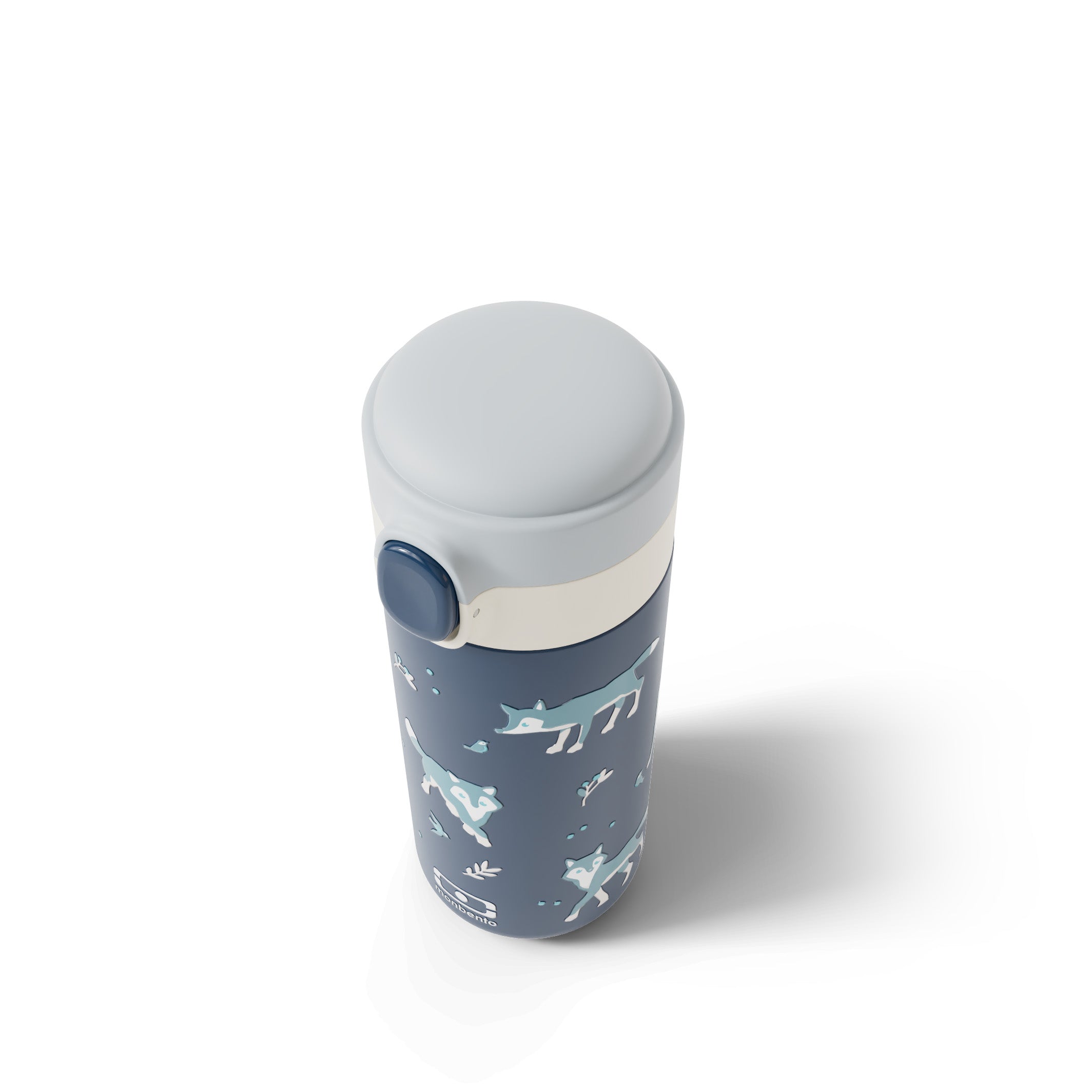 Gourde isotherme à bec verseur Pop 360ml Bleu Wolf Monbento - Mathon - 2