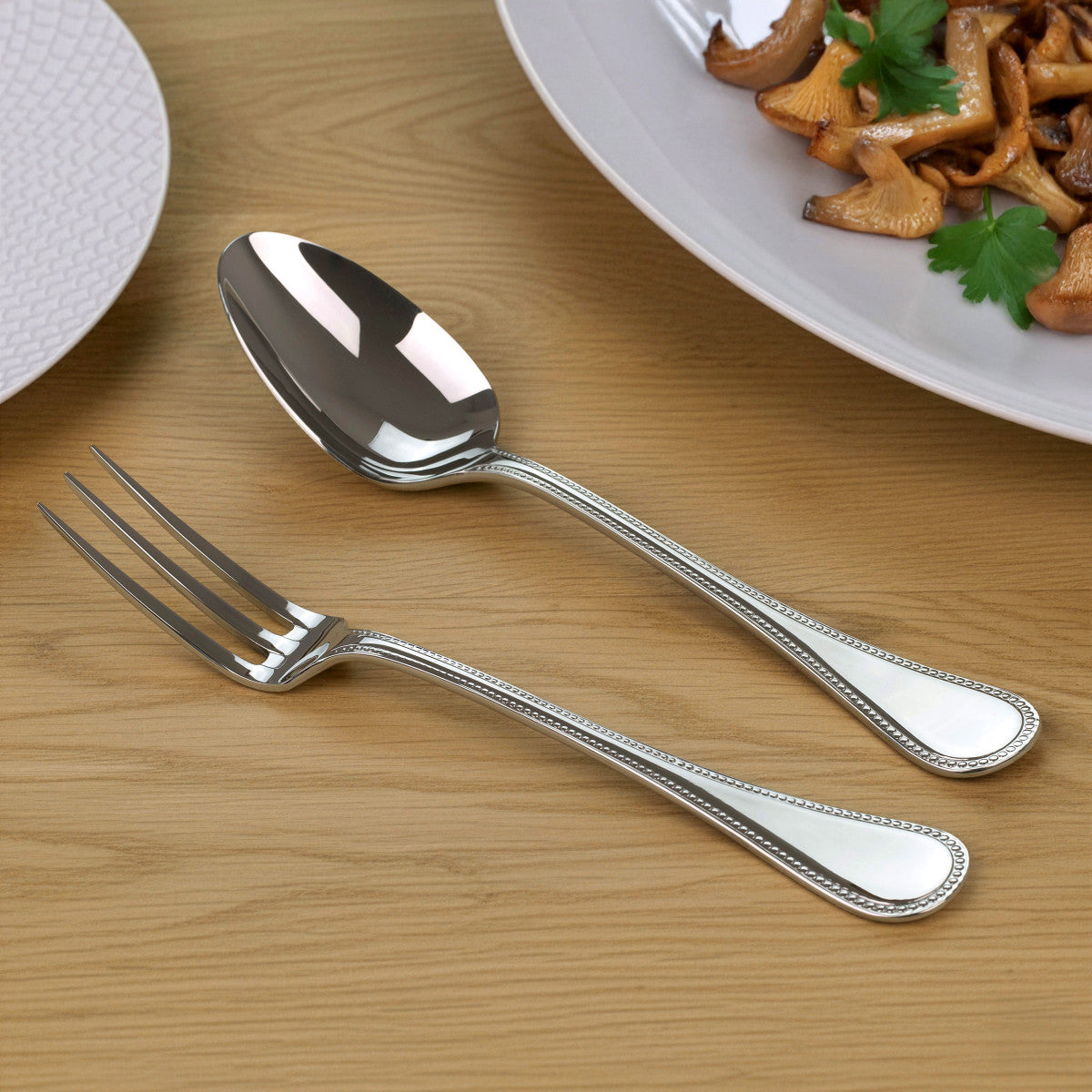 Le Perle - Fourchette et cuillère de service Couzon - Mathon - 3