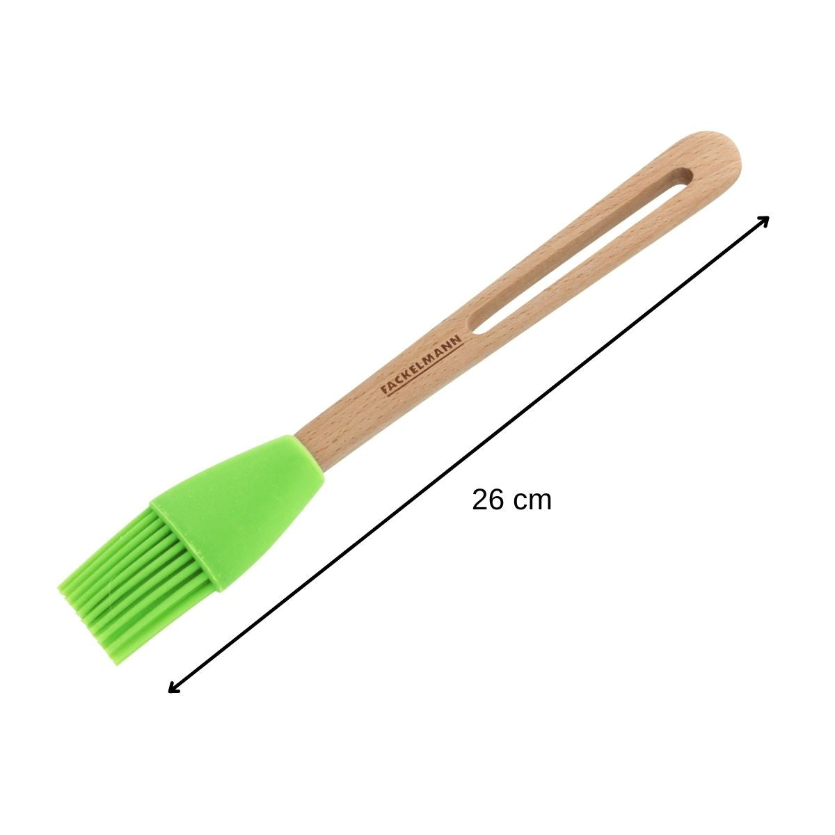 Ensemble de 2 Pinceaux de cuisine et de pâtisserie 26 cm en poils silicone  Eco Friendly Fackelmann - Mathon - 3