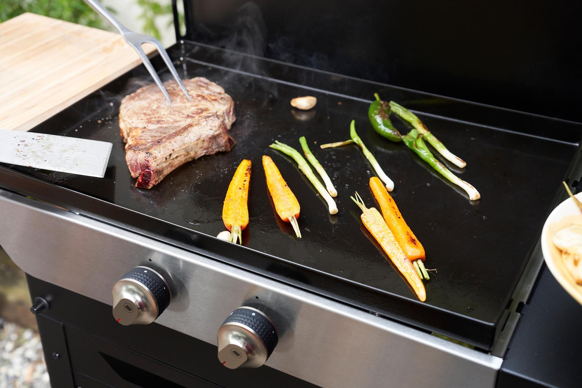 Plancha Original gaz 260 duo Edition (chariot et couvercle inclus) Le Marquier - Mathon - 6