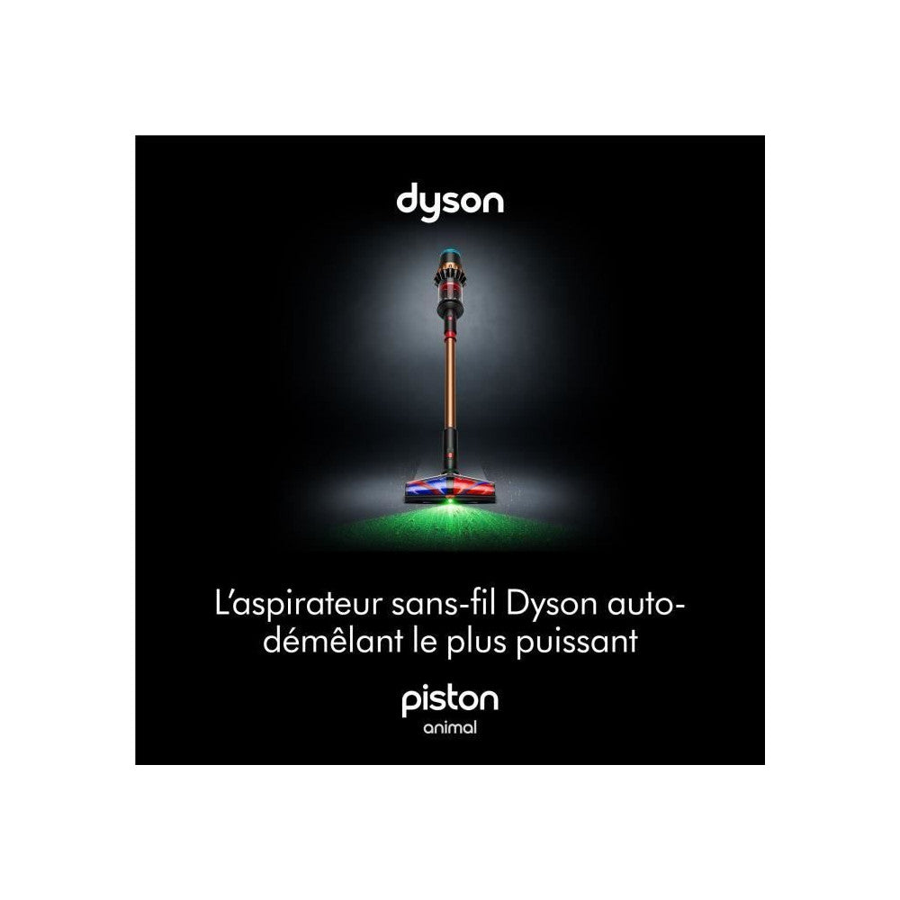 V16 Piston Animal - Aspirateur Balai Sans Fil - Puissance 315 Airwatts - Filtration Hepa - Brosse Adaptative Auto-démelan Dyson - Mathon - 2