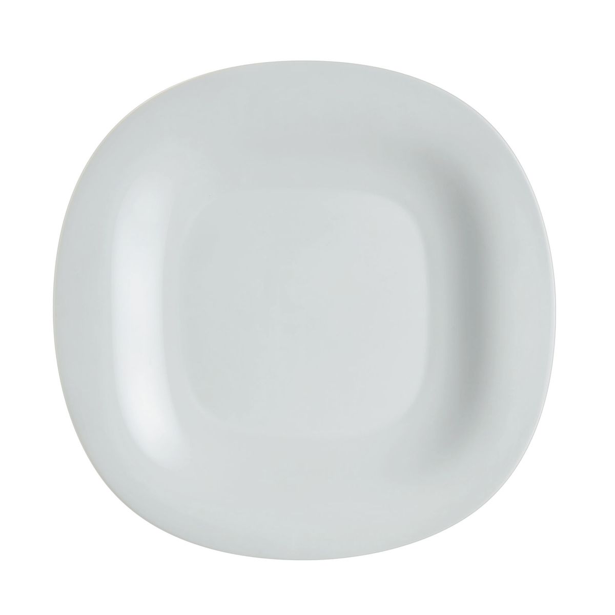 Assiette grise 29.1x27 cm Carine Luminarc - Mathon - 1