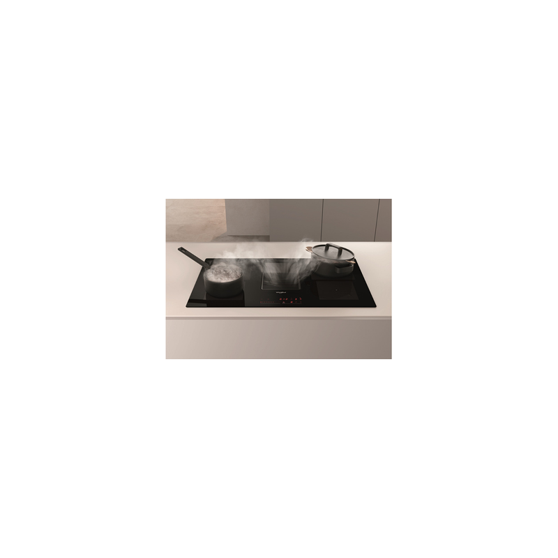 Plaque Induction   Wvh92k 1 + Hotte Integree Whirlpool - Mathon - 4