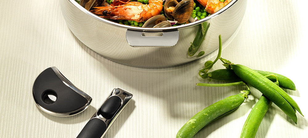 Poignée Zénith 3 Casteline amovible - Noir Cristel - Mathon - 4