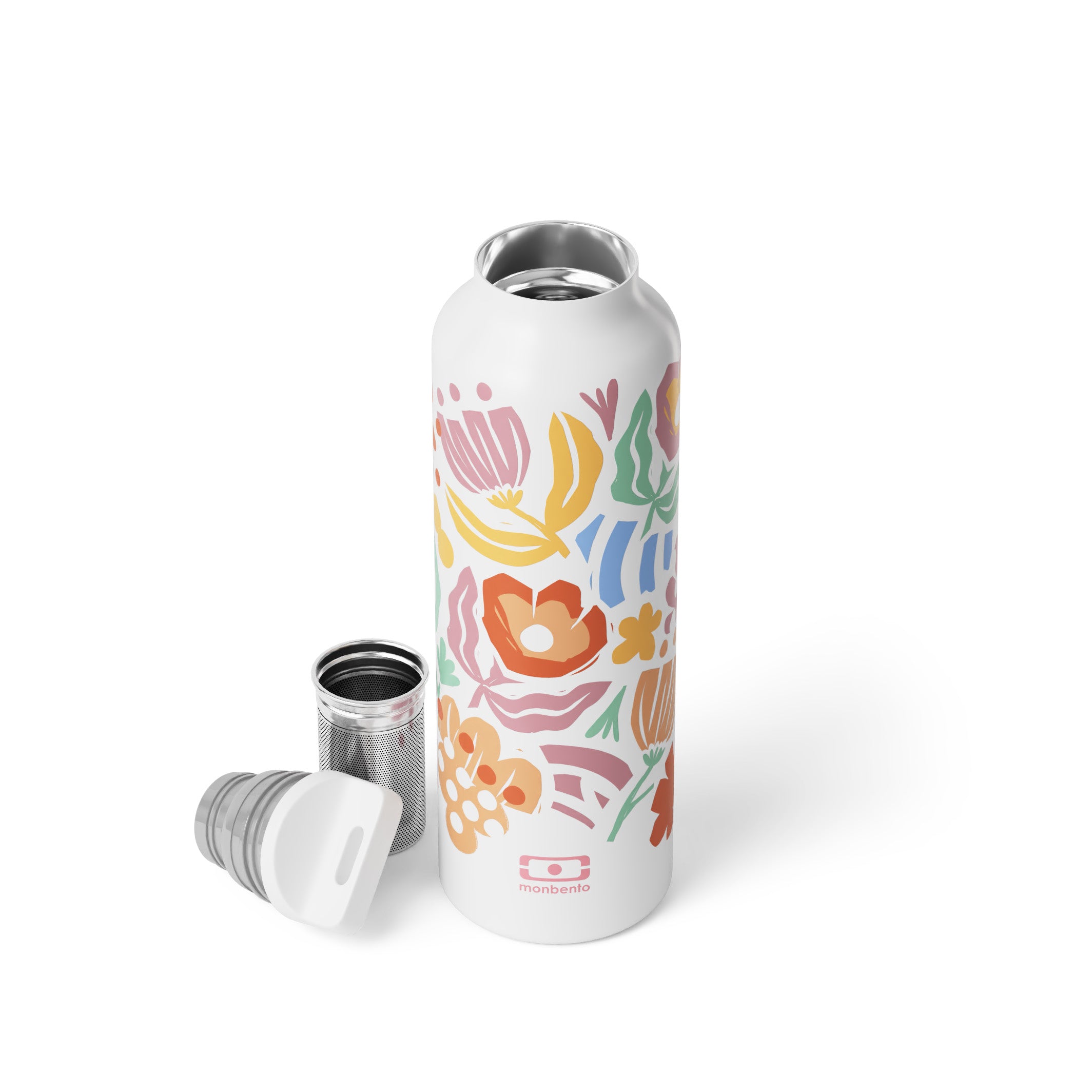 Bouteille isotherme avec infuseur Steel 500ml  Papercut Monbento - Mathon - 3