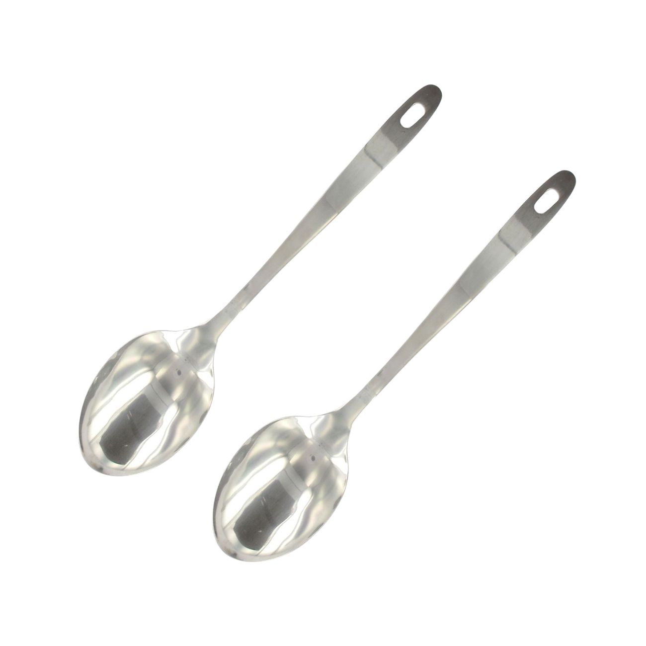 Ensemble de 2 Cuillères de service inox 31,5 cm  Oxford Fackelmann - Mathon - 1