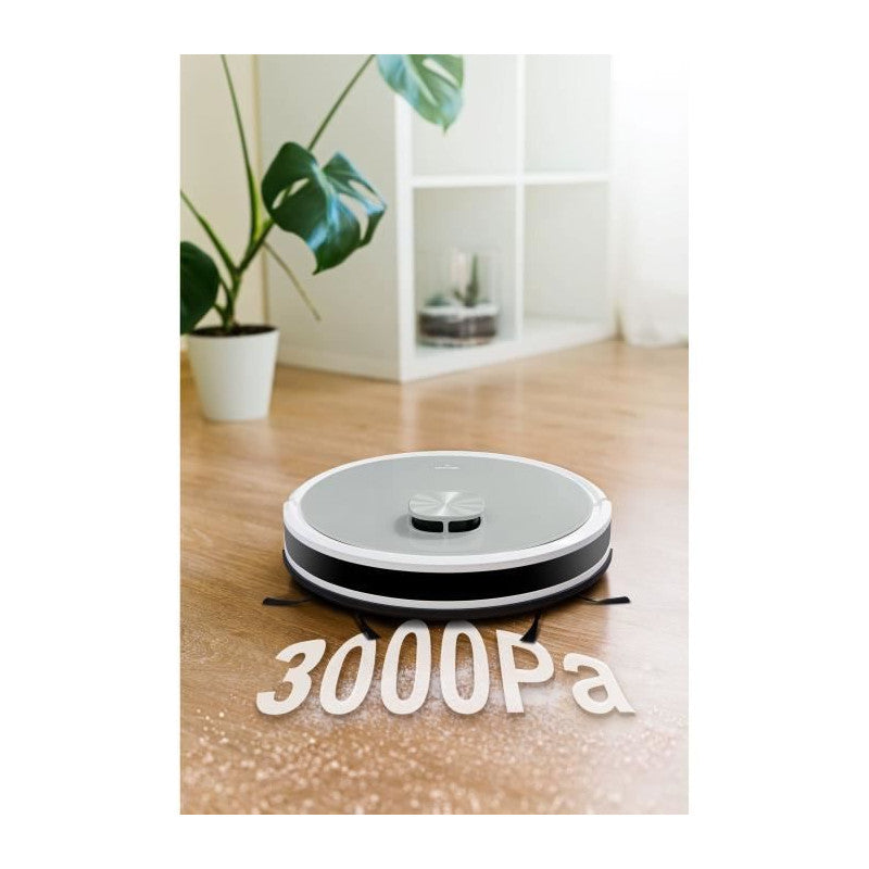 Medion X21 Sw - Robot Aspirateur Laveur Avec Station De Vidange - Navigation Laser - Puissance 3000 Pa Medion - Mathon - 3