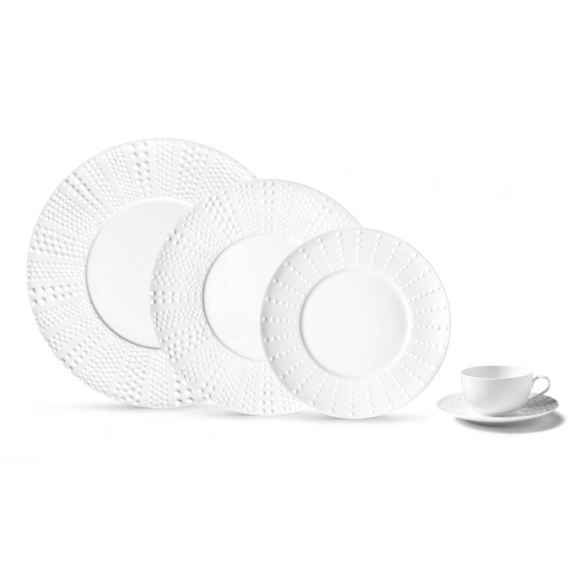 Sania Brillant - Assiette creuse 22.2 cm (lot de 6) Médard de Noblat - Mathon - 4
