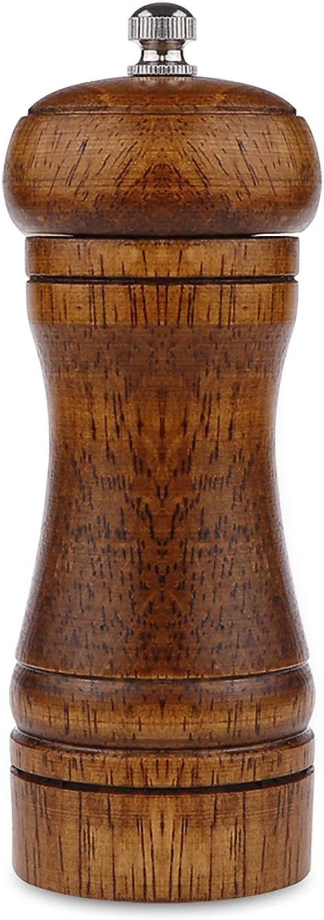 moulin à sel et à poivre en chêne de 5 pouces Vendos85 - Mathon