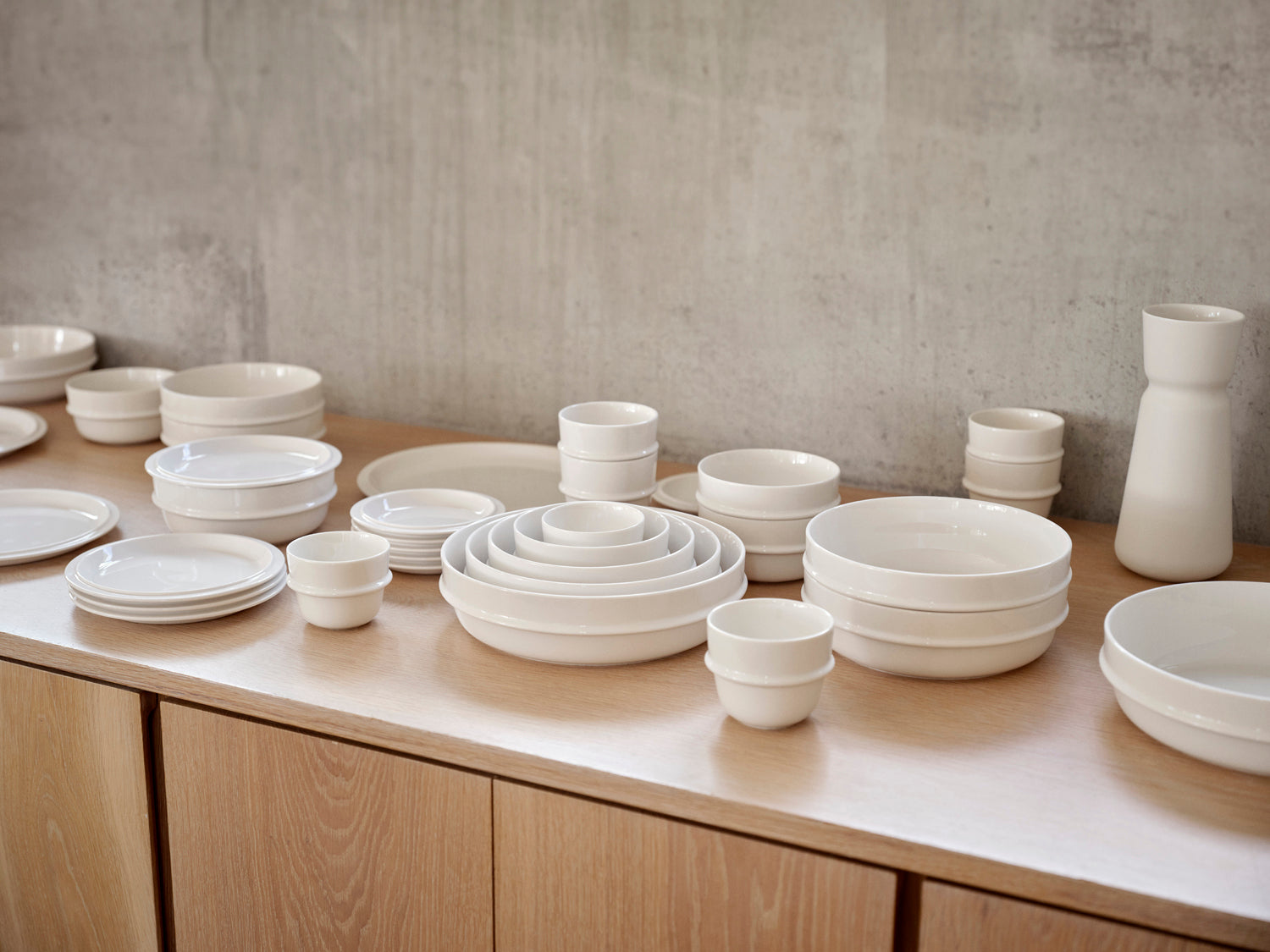 Tasse de café EAU en porcelaine Blanc cassé Zone Denmark - Mathon - 5