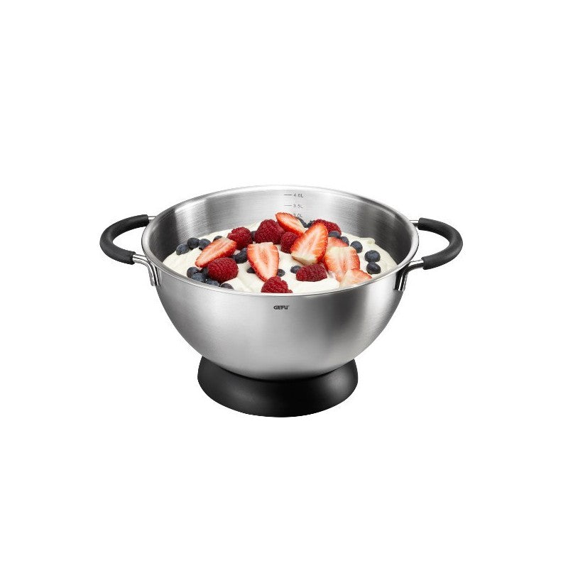 Bol mélangeur avec anneau antidérapant mesco Gefu - Mathon - 1