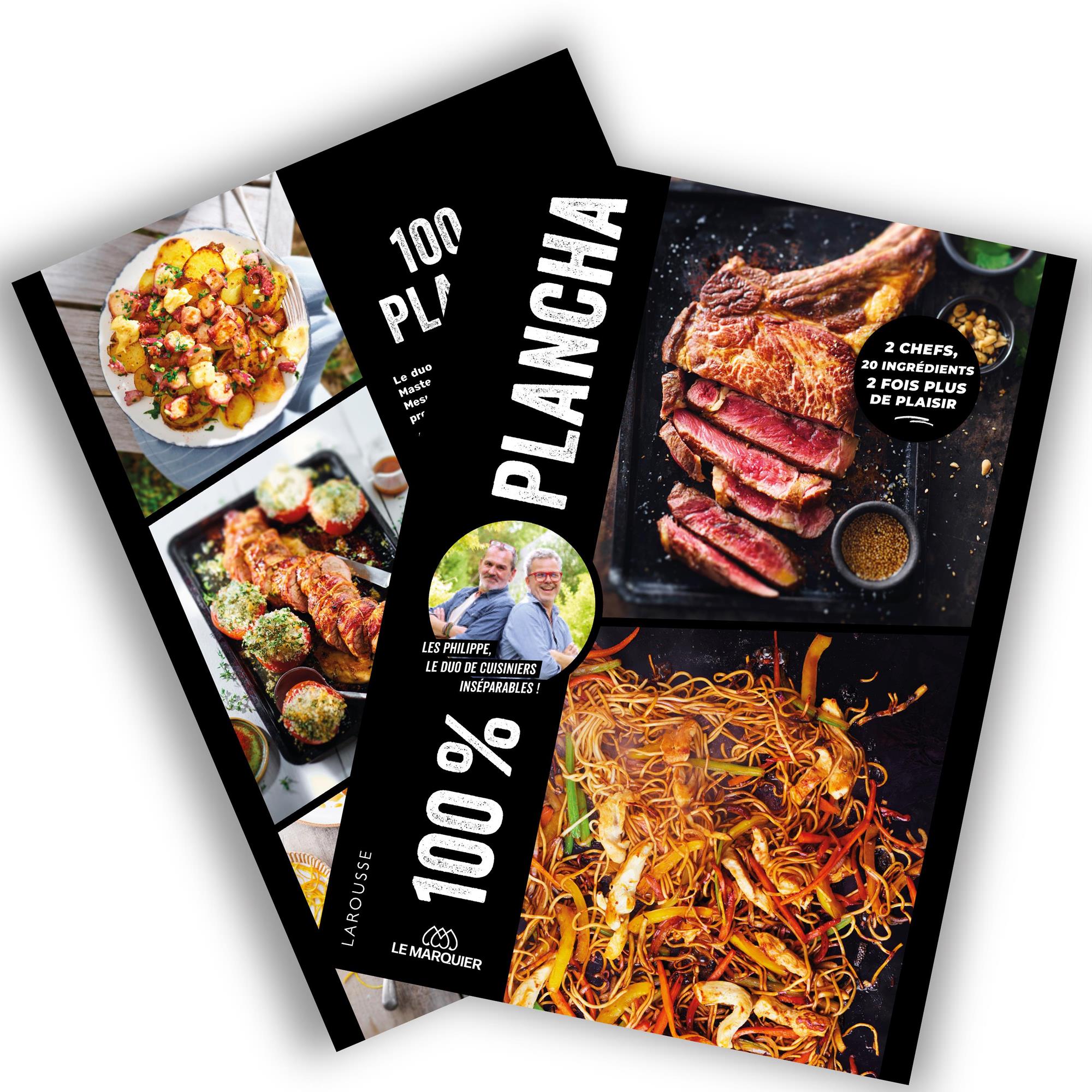 Livre 100% Plancha Le Marquier - Mathon