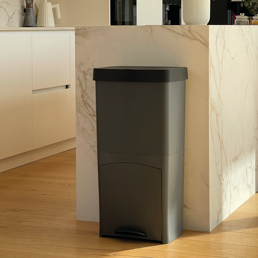 Poubelle tri sélectif picea 70L Kitchen Move - Mathon - 2