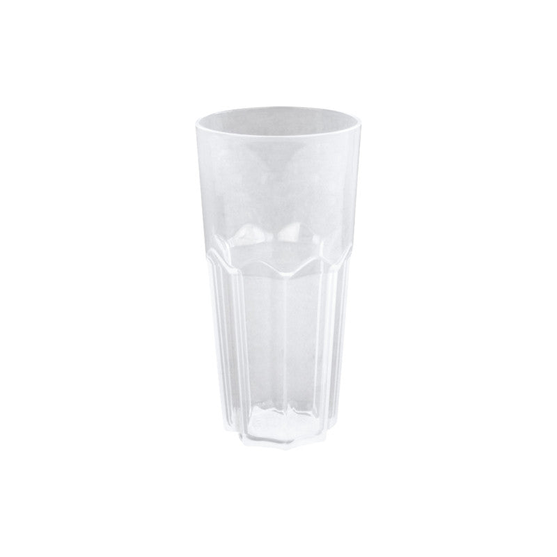 12Pcs - Verre à facette Cupoly en plastique PP  H127mm 240ml FirstPack - Mathon