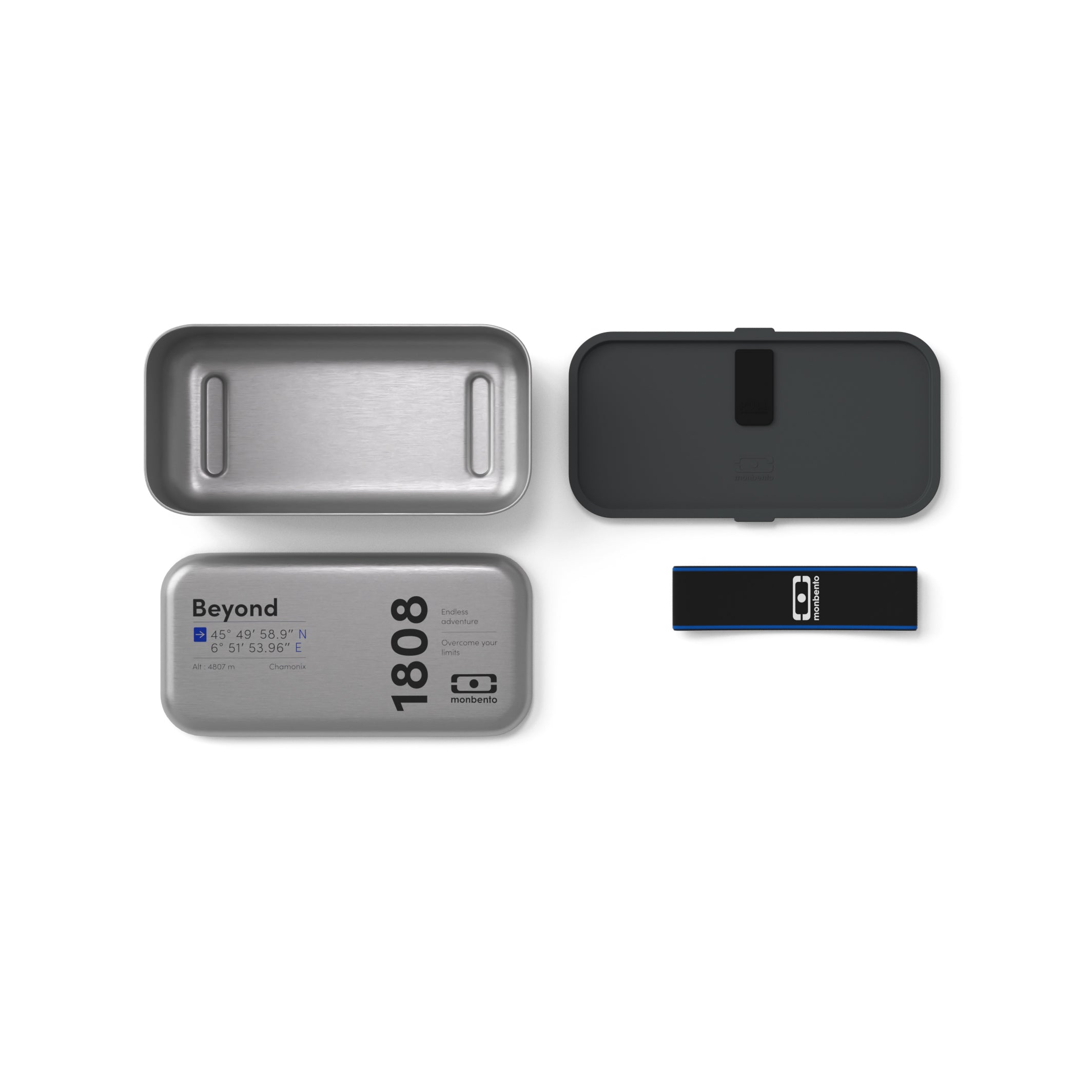 Lunch box en métal micro-ondable Sense Beyond 700ml Monbento - Mathon - 4