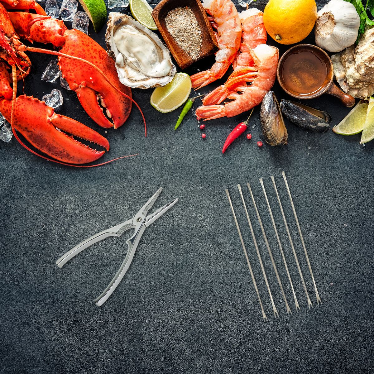 Ensemble de 2 ustensiles de cuisine pour crabes et homards  Spécialités Culinaires Fackelmann - Mathon - 2