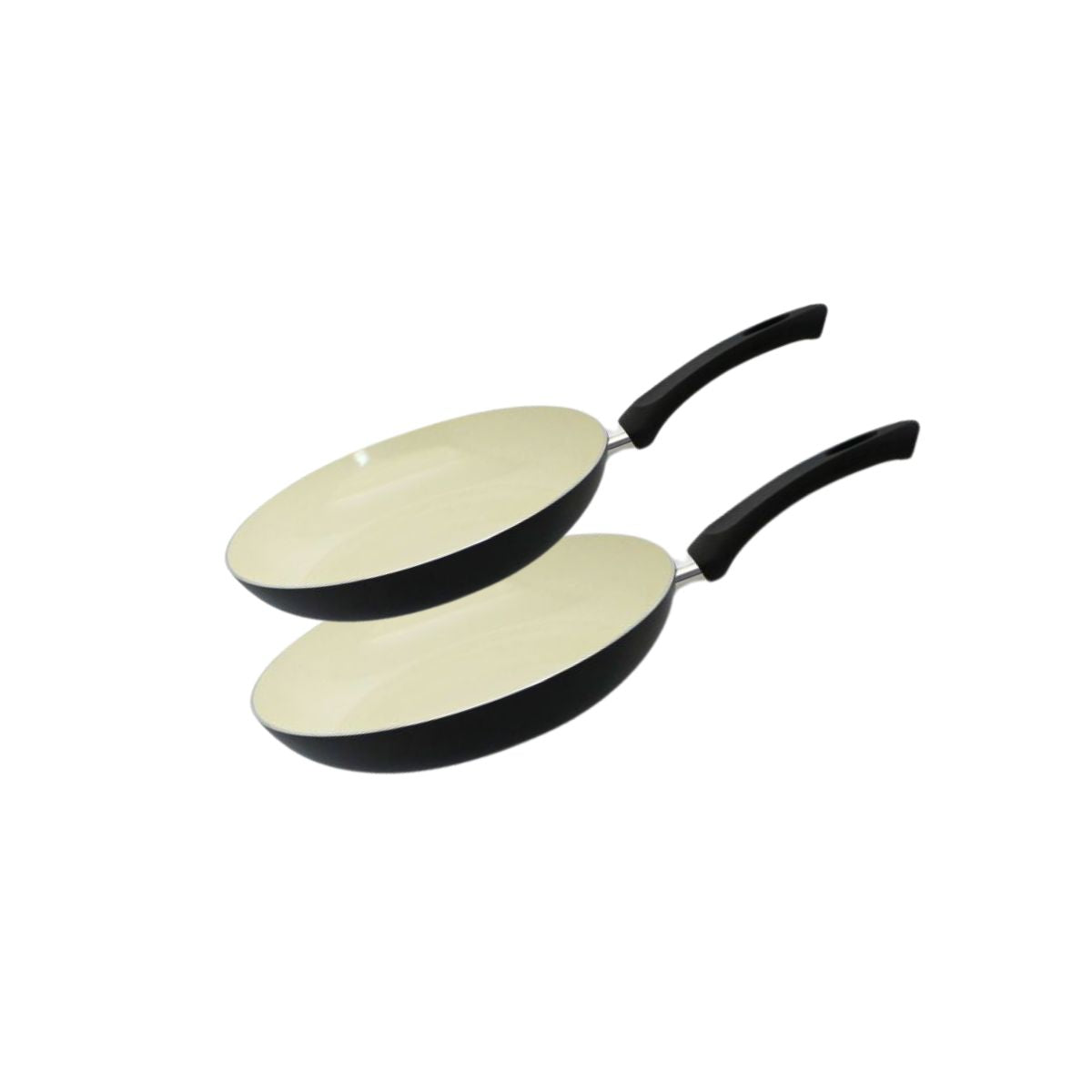 Set de 2 Poêles de cuisson avec revêtement céramique sans PFAS, 20 cm et 24 cm Elo Pure Ceramica Elo - Mathon - 1